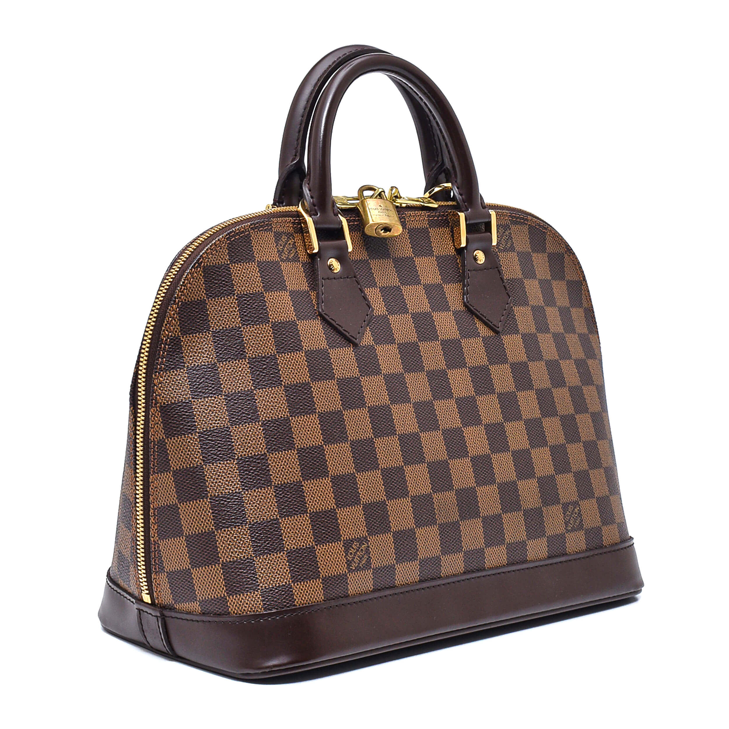 Louis Vuitton - Damier Ebene Canvas Alma PM Bag